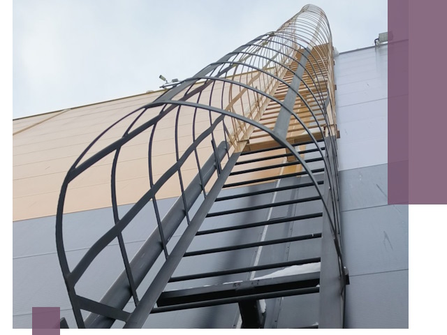 Изготовление и монтаж пожарных лестниц в Елизове профессионально