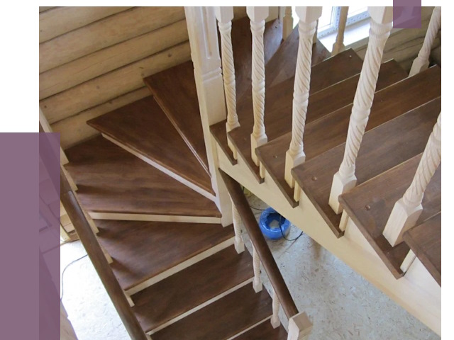 Реставрация деревянных лестниц в Елизове от 4254 руб.