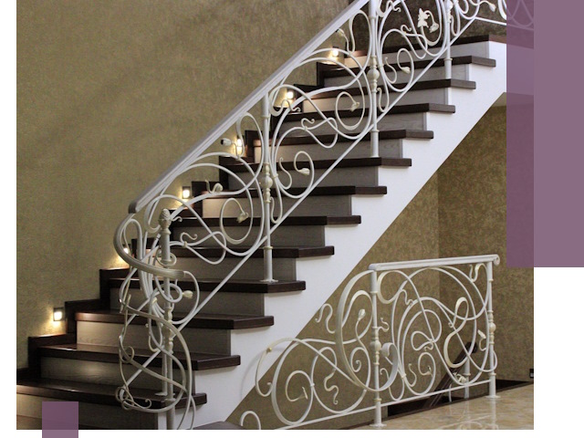 Кованые лестницы под ключ в Елизове — изготовление и монтаж