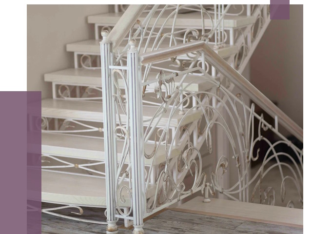 Изготовление кованых лестниц на заказ в Елизове от 86088 руб. | ПРОЛЁТ-Лзв
