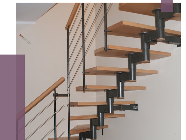 Изготовление модульных лестниц в Елизове от 11394 руб. 