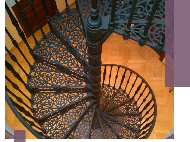 Винтовые лестницы под ключ в Елизове: производство и монтаж