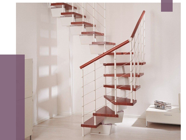Изготовление лестниц на больцах в Елизове от 9622 руб. | ПРОЛЁТ-Лзв