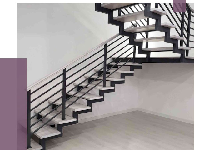 Лестницы на металлокаркасе под ключ в Елизове от 12660 руб. | ПРОЛЁТ-Лзв