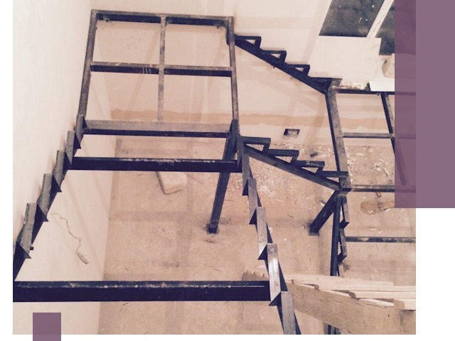 Монтаж лестниц на металлокаркасе в Елизове быстро и качественно