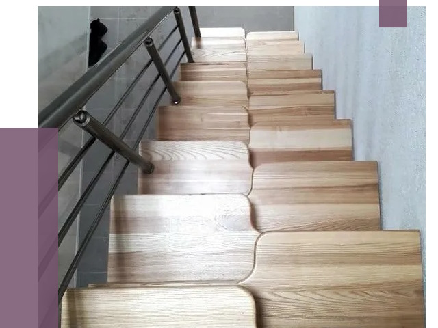 Лестницы гусиный шаг в Елизове от 12913 руб. под ключ | ПРОЛЁТ-Лзв