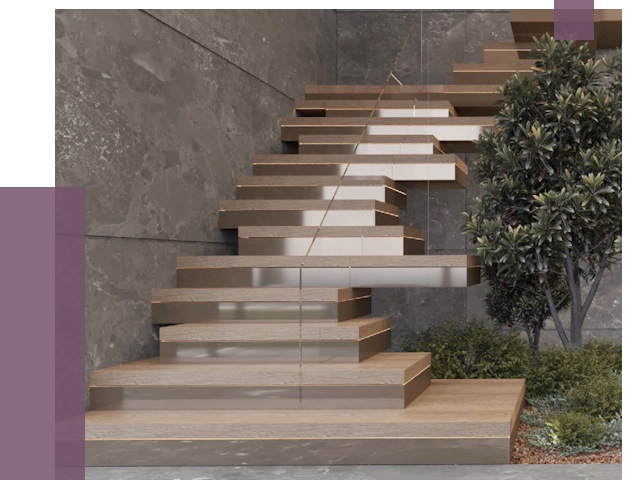 Современные лестницы в Елизове от 13673 руб. | ПРОЛЁТ-Лзв