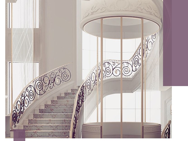 Элитные лестницы на заказ высокого класса в Елизове