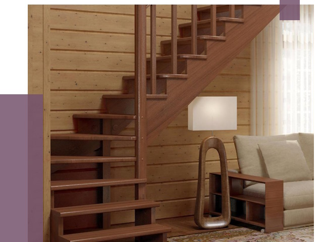 Лестницы эконом класса в Елизове от 18078 руб. бюджетные решения