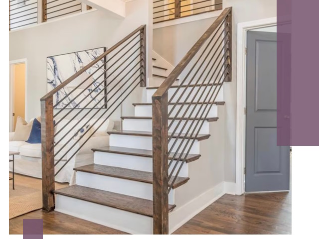 Лестницы для коттеджа под ключ в Елизове — изготовление и монтаж