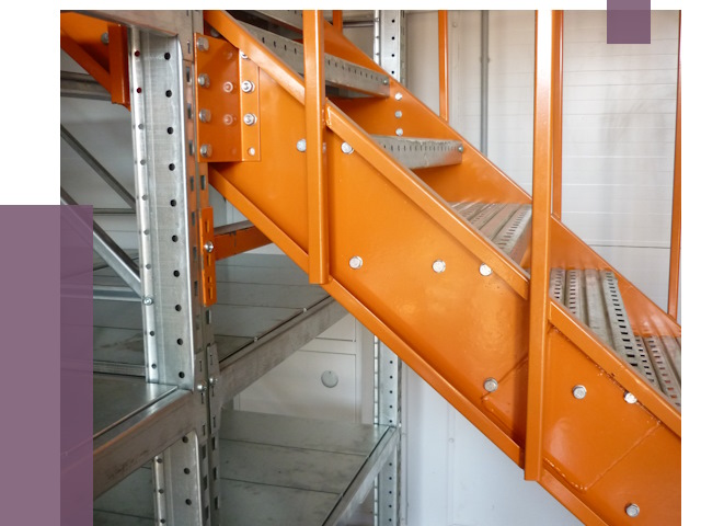 Лестницы для склада в Елизове от 75960 руб. — решения | ПРОЛЁТ-Лзв