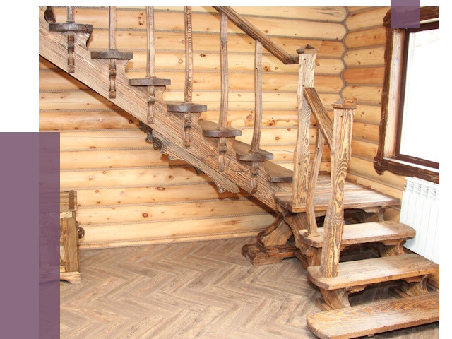 Лестницы в баню в Елизове от 18939 руб. — изготовление | ПРОЛЁТ-Лзв