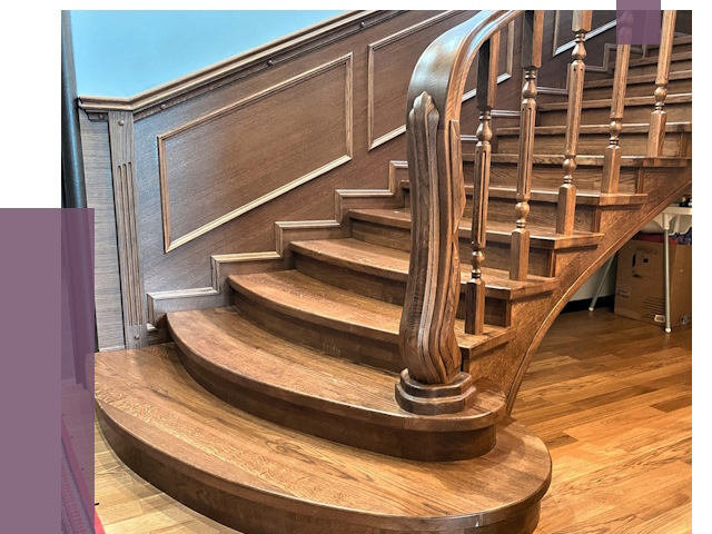 Дубовые лестницы под ключ в Елизове от 174708 руб. — ПРОЛЁТ-Лзв