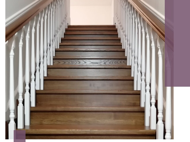 Лестницы из ясеня на заказ в Елизове — изготовление и монтаж