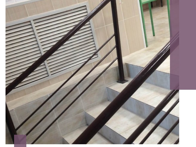 Изготовление перил из металла под ключ в Елизове