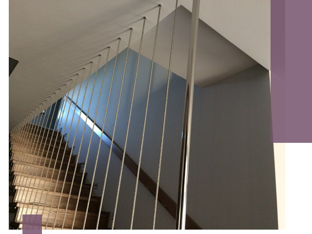 Тросовые перила под ключ в Елизове — производство и монтаж