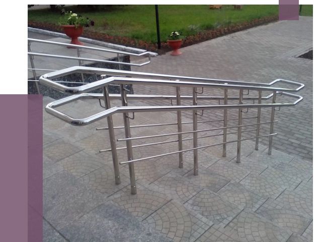 Перила для инвалидов в Елизове от 7515 руб. под ключ | ПРОЛЁТ-Лзв