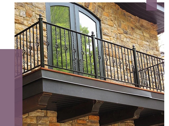 Балконные ограждения в Елизове от 7950 руб. — купить | ПРОЛЁТ-Лзв