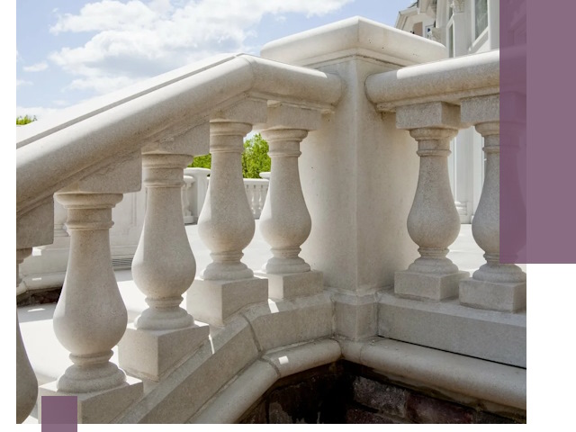 Балюстрады из металла и камня под ключ в Елизове