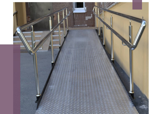 Пандусы в Елизове от 12154 руб. — установка для инвалидов | ПРОЛЁТ-Лзв