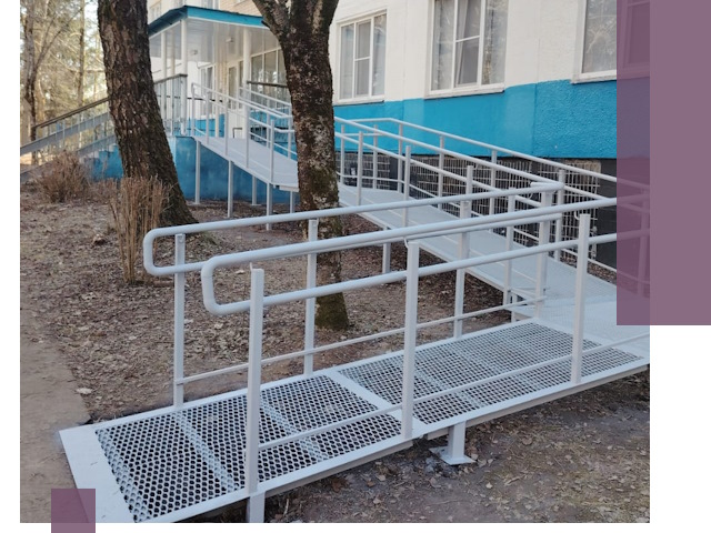 Пандусы под ключ в Елизове: изготовление, монтаж и демонтаж