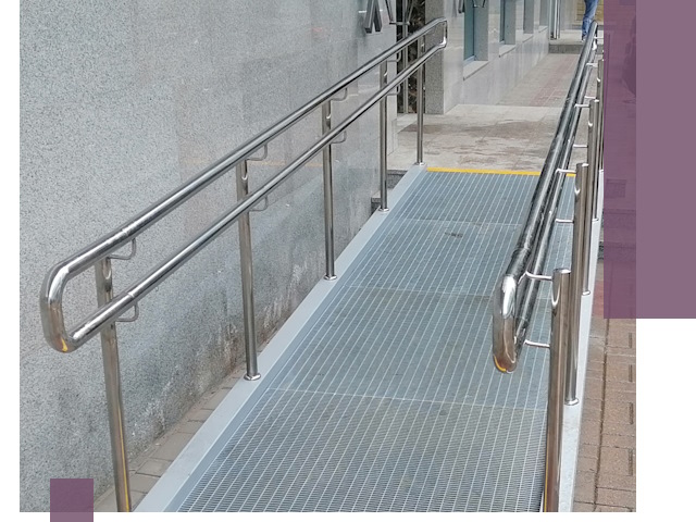 Пандусы для инвалидов в Елизове — изготовление и монтаж