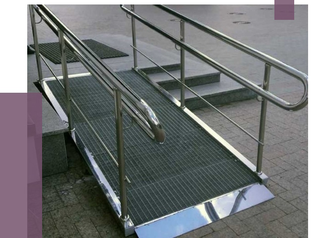 Монтаж пандусов для инвалидов в Елизове от 8528 руб. под ключ | ПРОЛЁТ-Лзв