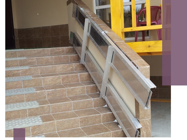 Откидные пандусы под ключ в Елизове — монтаж и демонтаж