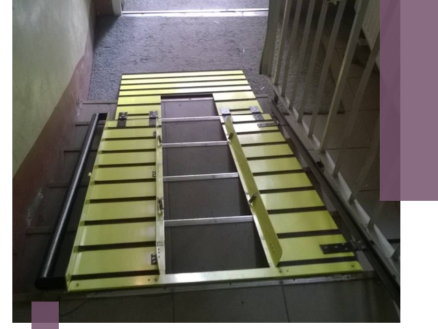 Профессиональный монтаж пандуса в подъезд в Елизове