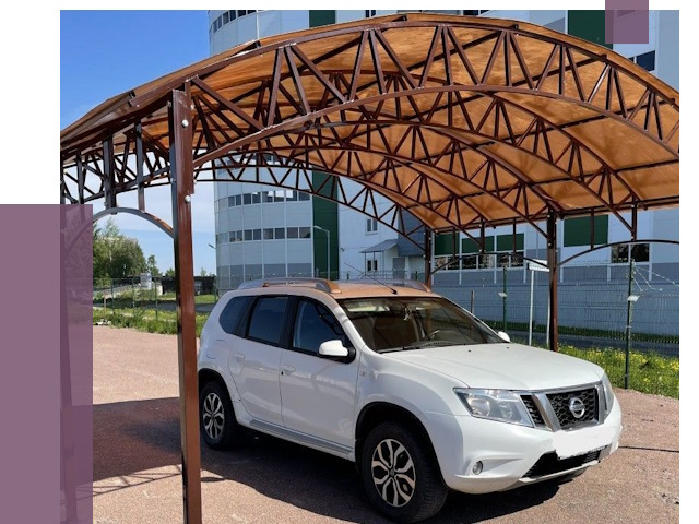 Недорогие навесы в Елизове от 42538 руб. | ПРОЛЁТ-Лзв