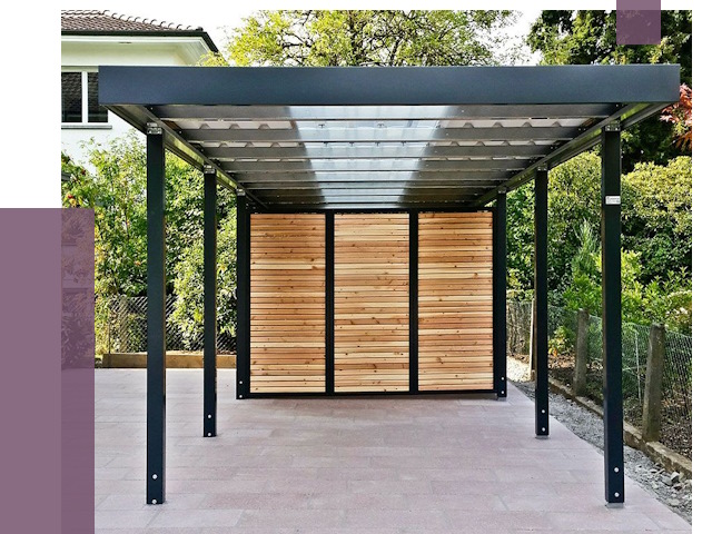 Отдельно стоящие навесы во дворе в Елизове от 79505 руб. | ПРОЛЁТ-Лзв