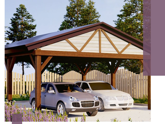 Навесы для автомобиля в Елизове — изготовление и монтаж