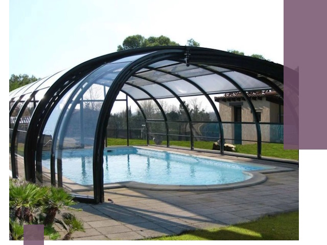 Навесы для бассейна в Елизове: изготовление и монтаж под ключ