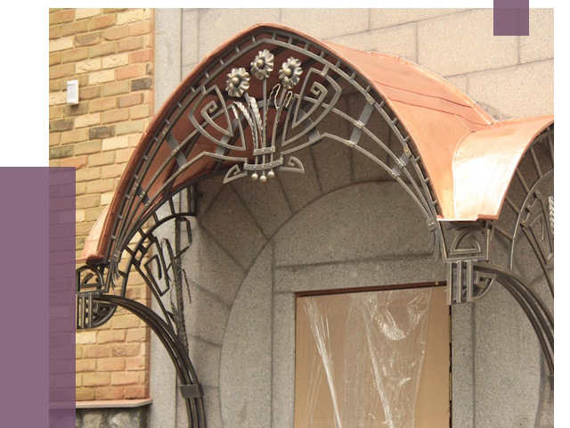 Арочные козырьки в Елизове от 14432 руб. 