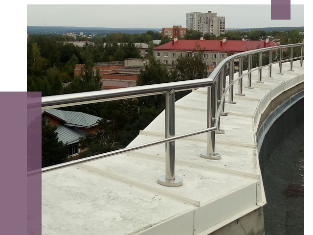 Парапеты и ограждения кровли в Елизове от 4912 руб.
