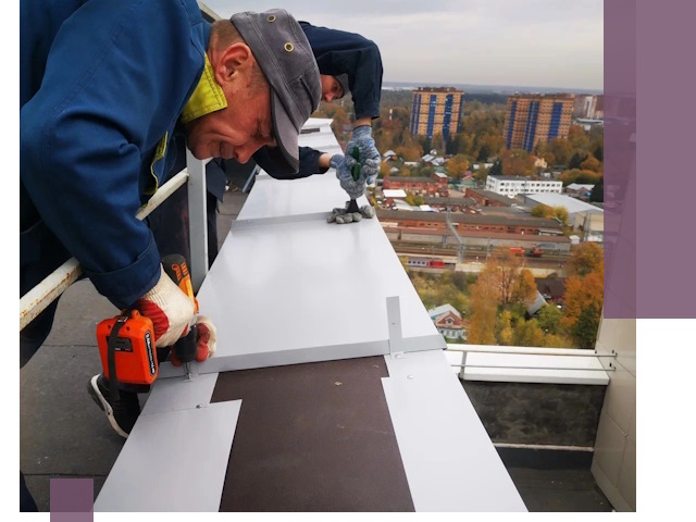 Монтаж парапетов в Елизове — установка прочных металлических ограждений