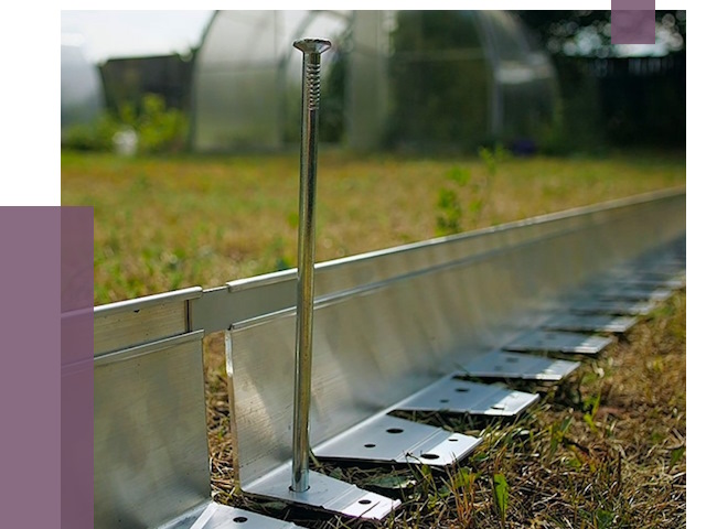 Металлические бордюры для газона в Елизове от 4254 руб. | ПРОЛЁТ-Лзв