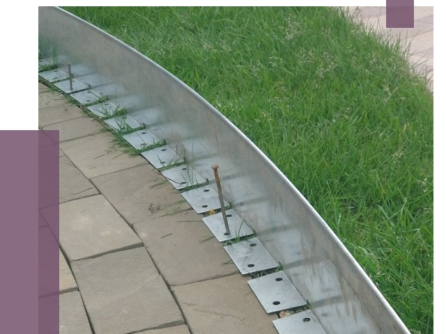 Металлические бордюры для тротуаров в Елизове от 8609 руб.