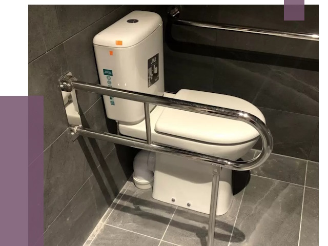 Поручни для санузлов в Елизове от 4254 руб.  | ПРОЛЁТ-Лзв