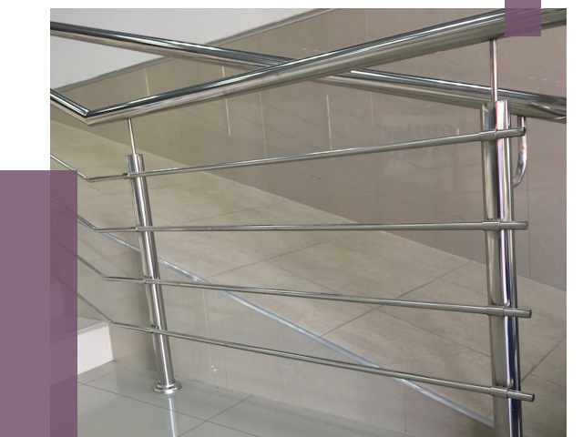 Изготовление поручней из нержавеющей стали в Елизове